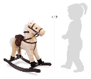 Cheval à bascule hirsute | cheval à bascule | Jouets en bois