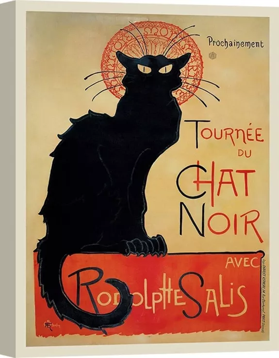 Théophile Alexandre Steinlen tournée du chat noir-01