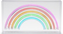 Lampe de table - Lampe néon arc-en-ciel en Glas - Alimenté par USB