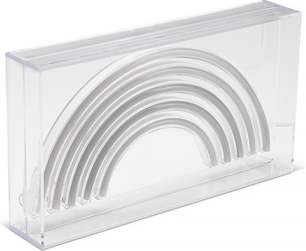 Lampe de table - Lampe néon arc-en-ciel en Glas - Alimenté par USB