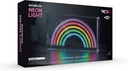 Lampe de table - Lampe néon arc-en-ciel en Glas - Alimenté par USB