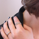 Bague Spiral - Argenté Et Cristal-04.webp