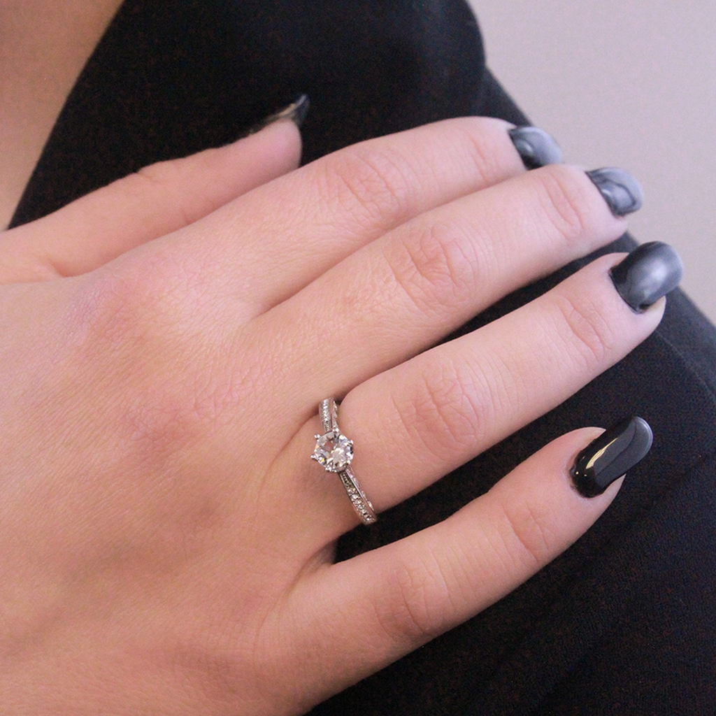 Bague Destiny - Argenté Et Cristal-05.webp