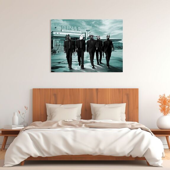Peinture moderne sur toile : VizLab The Wild Bunch I