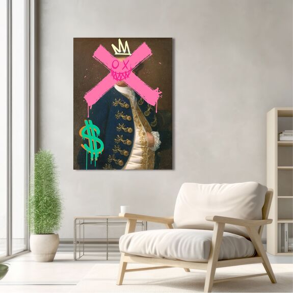 Art Print Cafe – Tableau impression sur toile moderne : The Pop Duke ERIC CHESTIER 