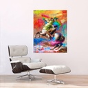Art Print Cafe – Tableau impression sur toile moderne : Napoléon 2.0 ERIC CHESTIER 
