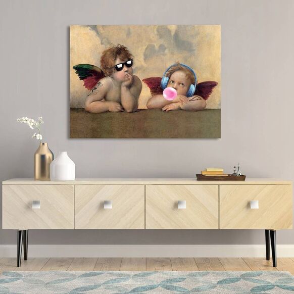 Art Print Cafe – Tableau impression sur toile moderne : Matt Spencer, Leisure Time, Angels