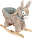 Âne animal à bascule avec siège | cheval à bascule | Jouets en bois