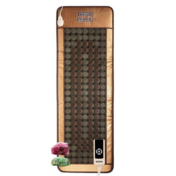 Matelas infrarouge avec pierres de jade et tourmaline