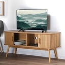 Meuble TV 2 Portes Coulissantes L119 cm - Ernest