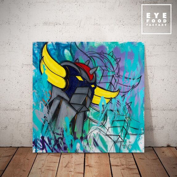 Impression sur toile Goldorak - Eye Food Factory 