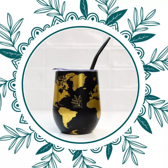 Calebasse isotherme Mundo et sa bombilla pour Maté - Original Maté