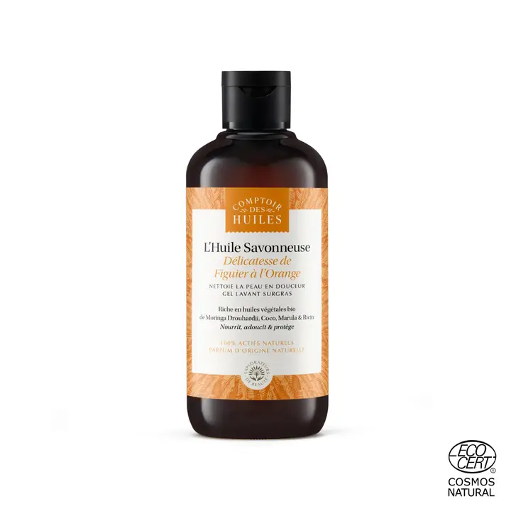 [UGS HUS-DFO-0250|CDH] L’Huile Savonneuse Bio - Figuier à l’Orange - Le comptoir des huiles