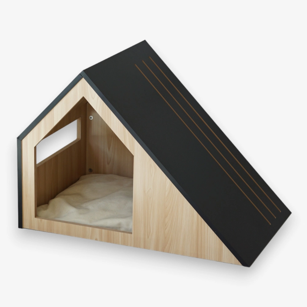 Maison pour chat et chien en bois