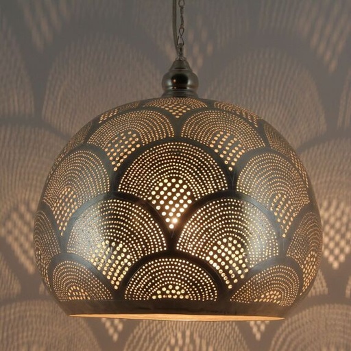 Lampe marocaine Toufaha Samak D30 - luminaire suspendu oriental