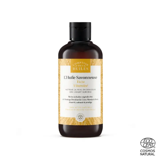 L’Huile Savonneuse Bio - Yuzu vitaminé - Le comptoir des huiles 