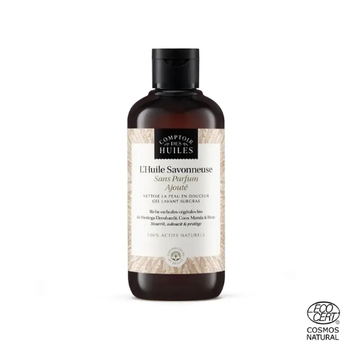 [UGS HUS-SAP-0250|CDH] L’Huile Savonneuse Bio - Sans parfum Ajouté - Le comptoir des huiles 