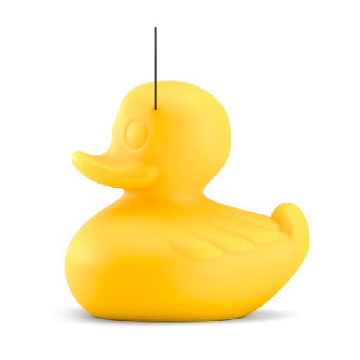 La LampecCanard XL 51 cm - lampe flottante rechargeable